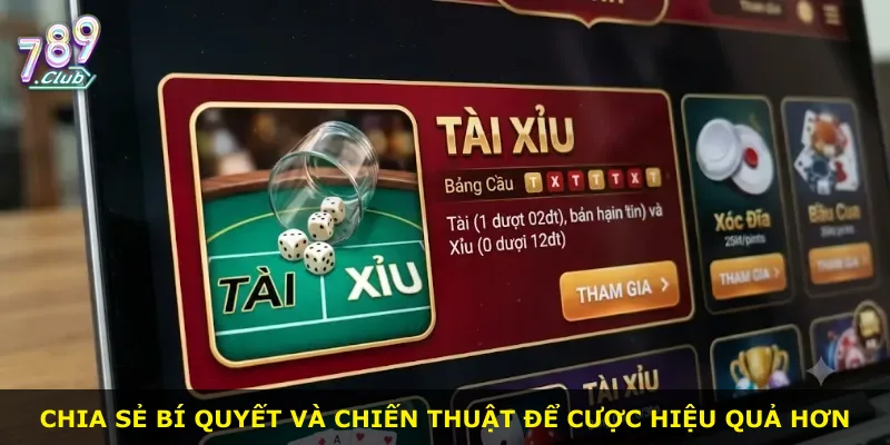 Chia sẻ bí quyết và chiến thuật để cược hiệu quả hơn