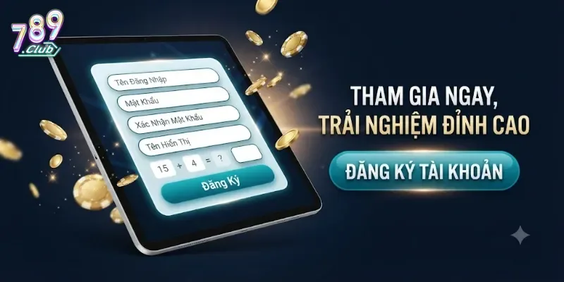 Đăng Ký 789Club Nhanh Chóng, An Toàn Và Nhận Ưu Đãi Hấp Dẫn Cho Thành Viên Mới