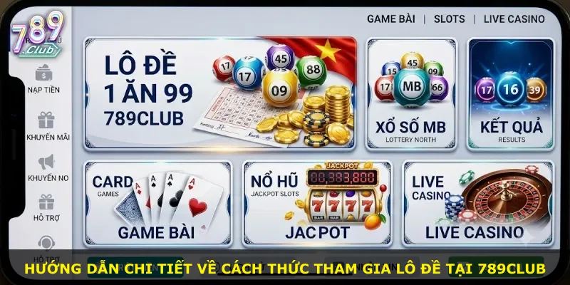 Hướng dẫn chi tiết về cách thức tham gia lô đề tại 789Club
