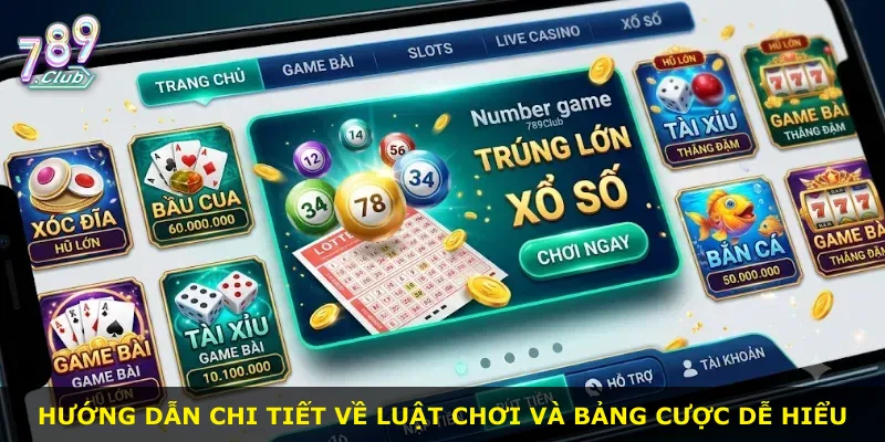 Hướng dẫn chi tiết về luật chơi và bảng cược dễ hiểu