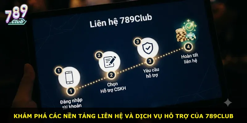 Khám phá các nền tảng liên hệ và dịch vụ hỗ trợ của 789Club