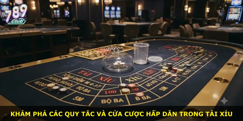 Khám phá các quy tắc và cửa cược hấp dẫn trong tài xỉu