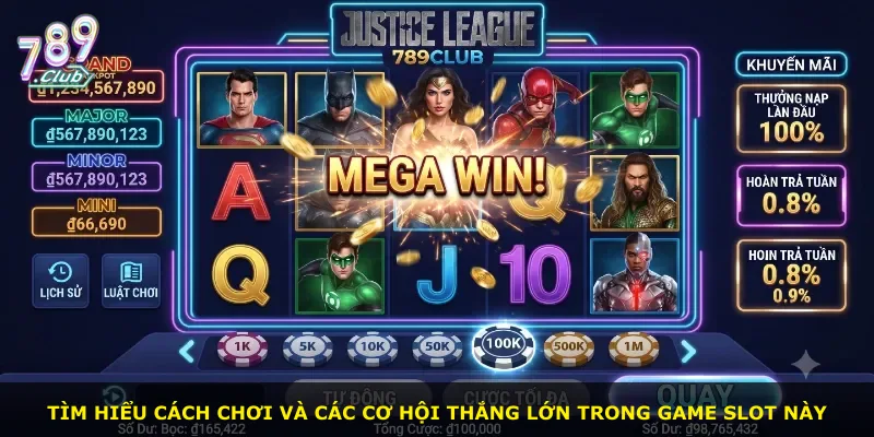 Tìm hiểu cách chơi và các cơ hội thắng lớn trong game slot này