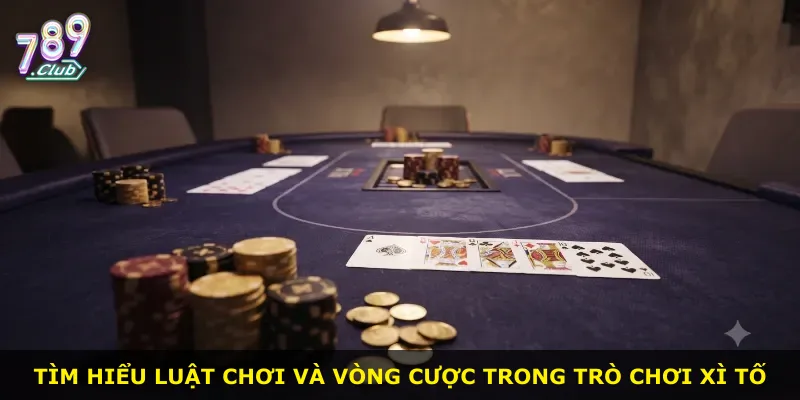Tìm hiểu luật chơi và vòng cược trong trò chơi xì tố