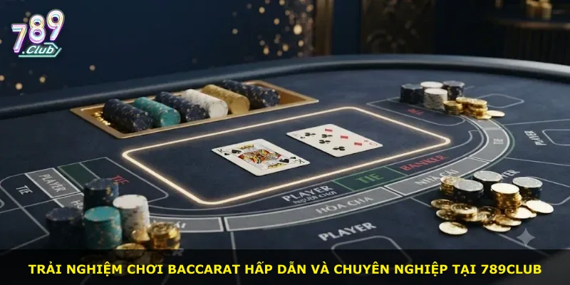 Trải nghiệm chơi Baccarat hấp dẫn và chuyên nghiệp tại 789Club